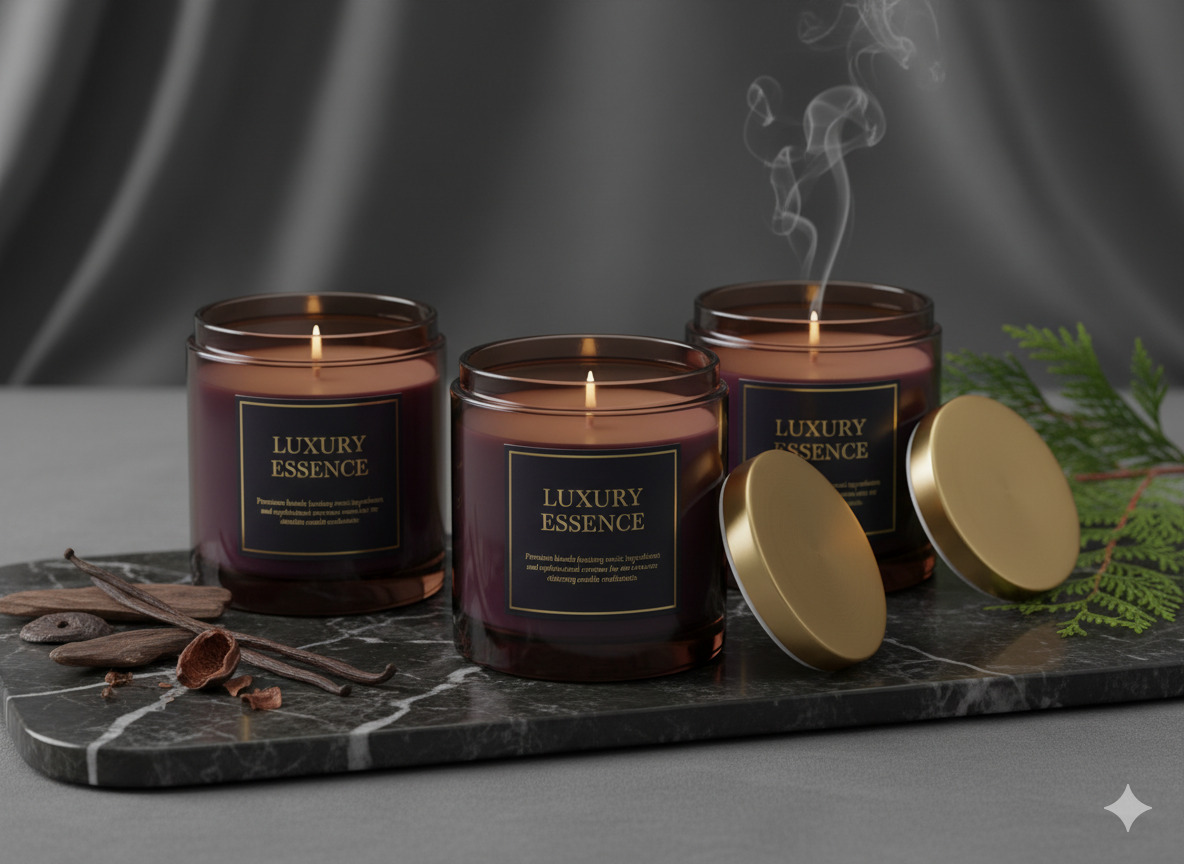 Luxury candle collection